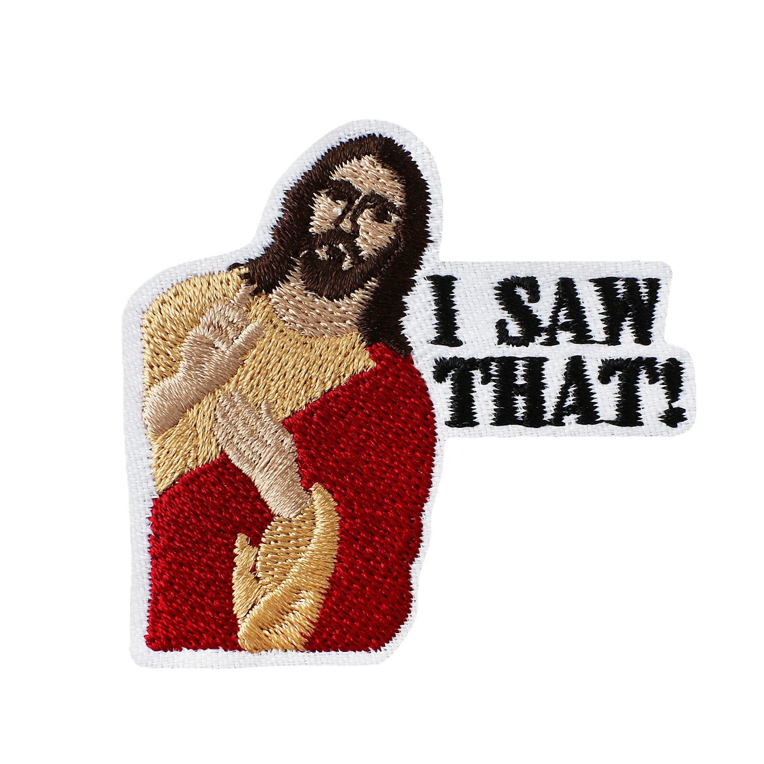 Wholesale Funny Blessing Motif Embroidery Patch European Figure Clothing Decorative Accent Resale