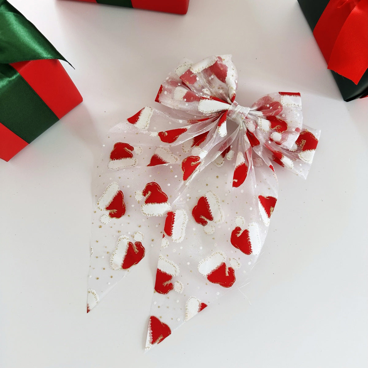 Wholesale Christmas hair accessories spring clip snowman hair clip holiday gift headdress