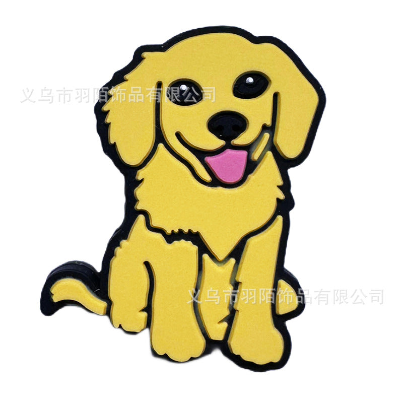 Wholesale 10PCS Pet Dog Cartoon Silicone Beads