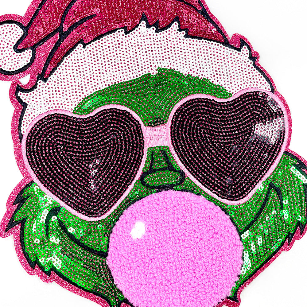 Wholesale   Blowing Bubbles Embroidered Applique Patch With Hot Melt Adhesive Back For DIY ets Bags Shoes OLY Exclusive
