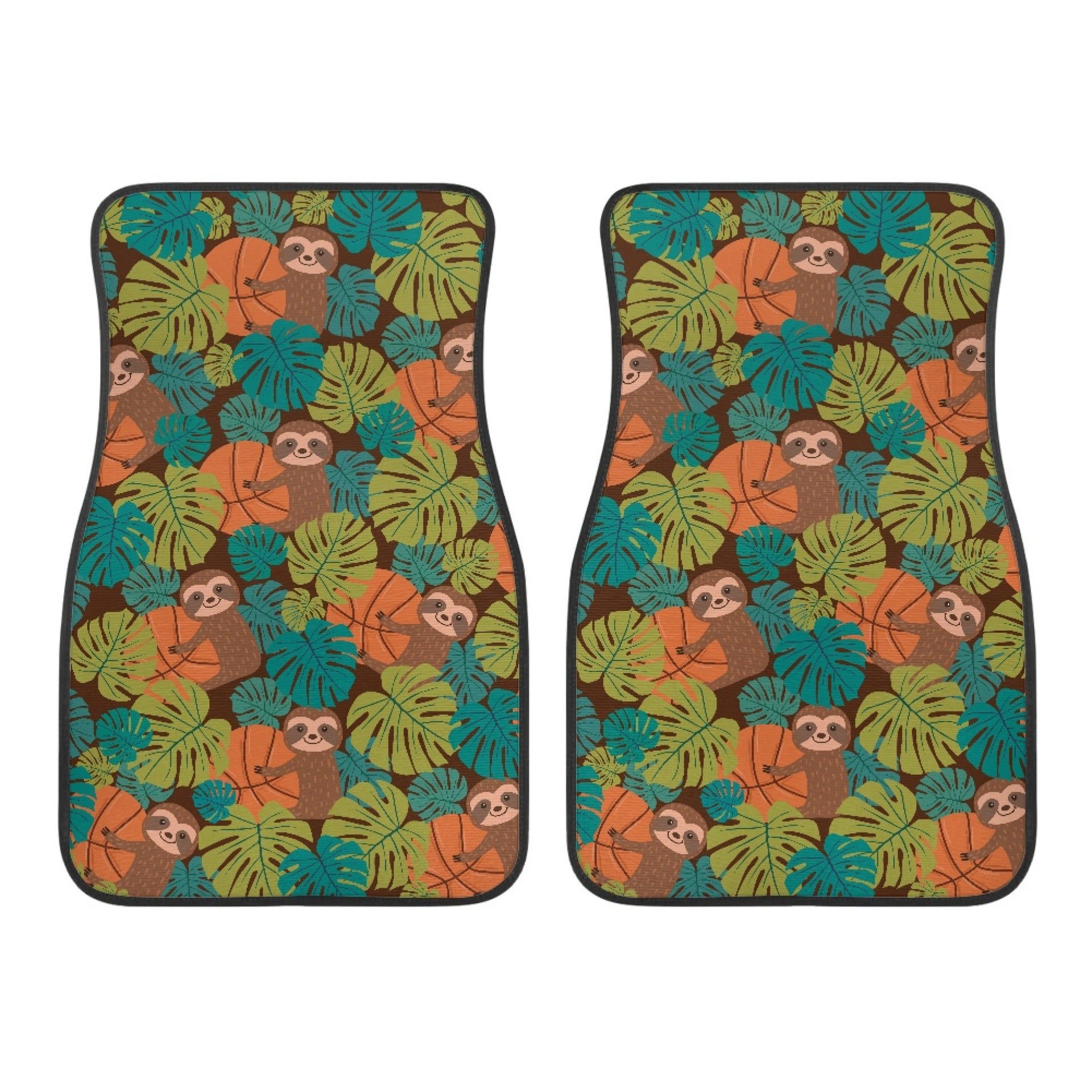 Wholesale Milk Patterned Universal Element Automotive Fabric Floor Mats