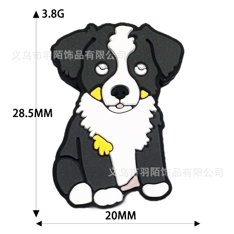 Wholesale 10PCS Pet Dog Cartoon Silicone Beads