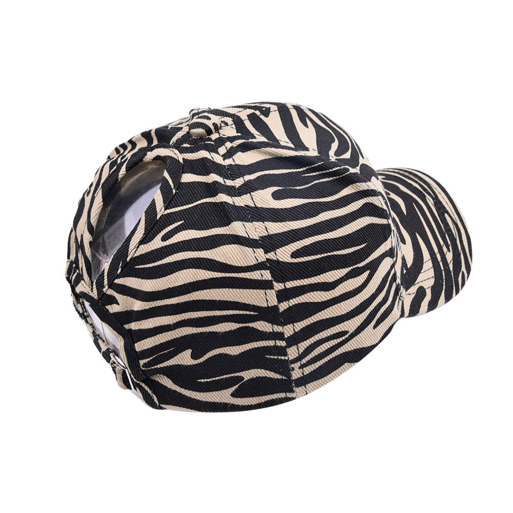 Capilla de béisbol de rayas de vaca de algodón al por mayor