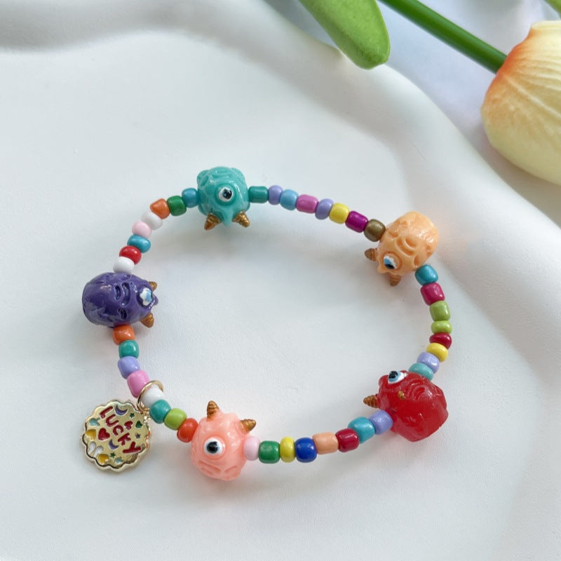 Wholesale Funny Cartoon Monster Bracelet