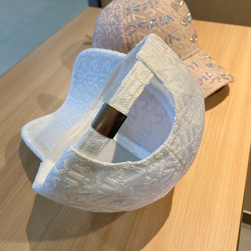 Wholesale Rhinestone Letter Embroidery Baseball Cap