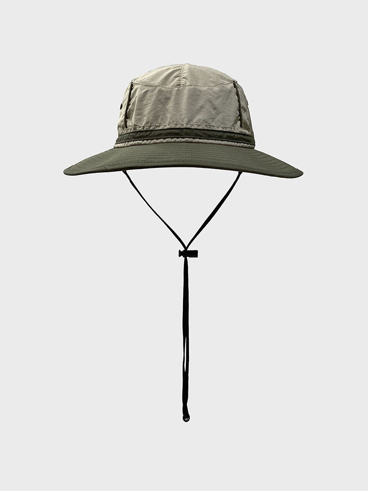 Wholesale Summer Quick Dry Breathable Drawstring Cotton Fisherman Hat