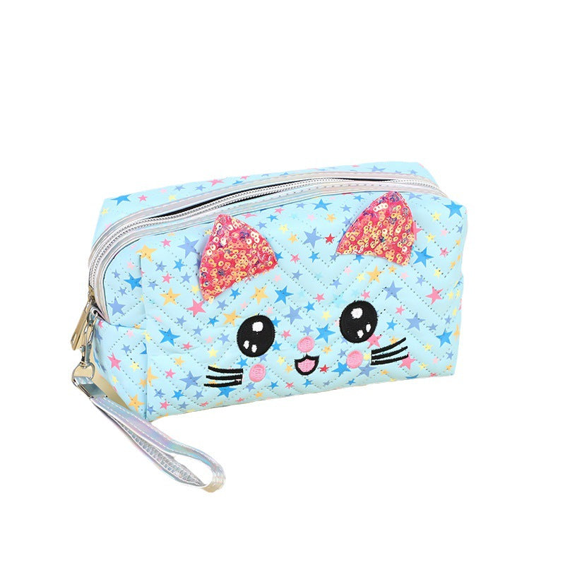 Wholesale Gradient Cat Large Capacity Portable Travel Storage Bag