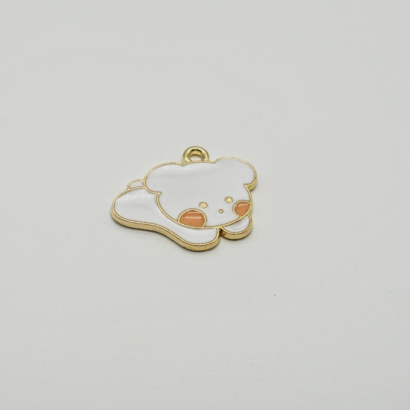 Wholesale 20pcs/pack Cute Cartoon Cloud Oil Dropping Alloy Accessories Pendant Charms OLY Exclusive