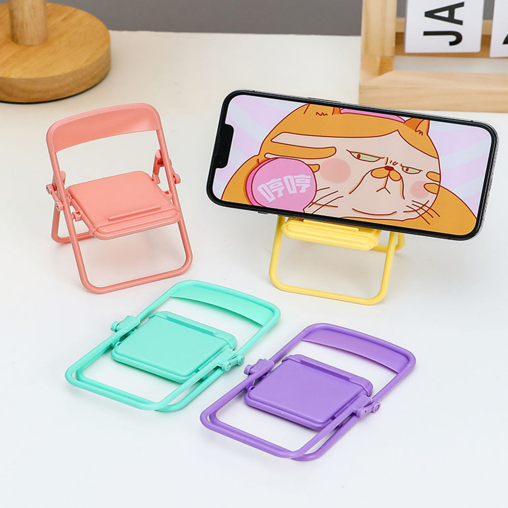 Wholesale Plastic Creative Chair Phone Stand Promotional Gift for Everyday Use