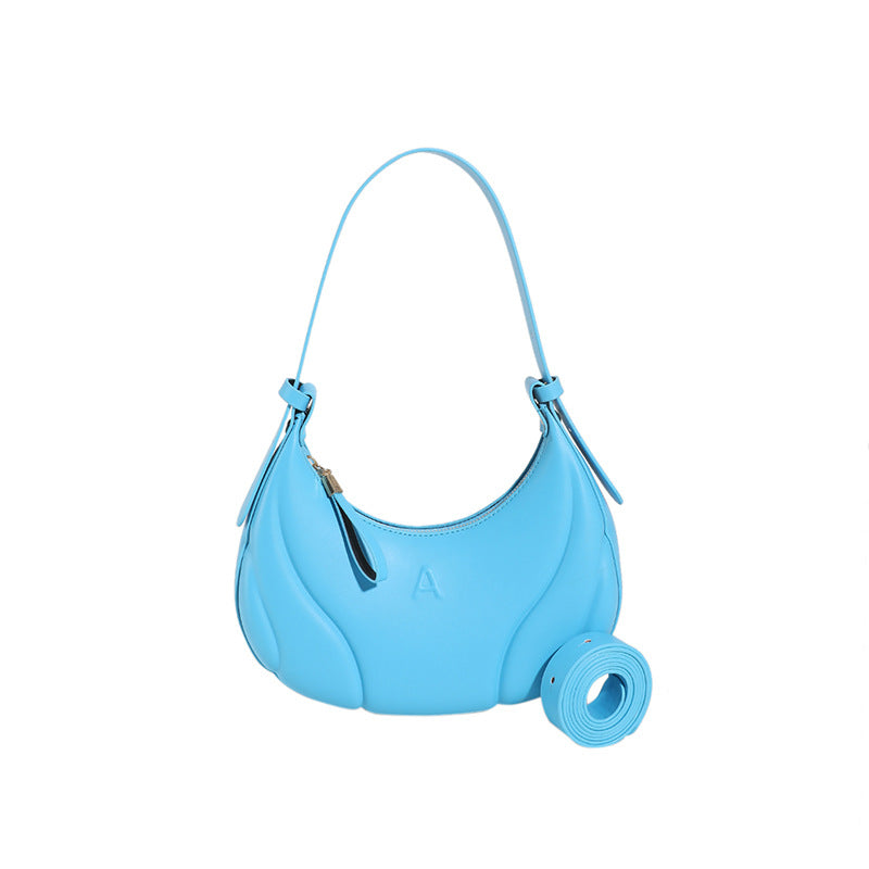 Wholesale Creative Creasing Underarm Shoulder Bag Crossbody Bag