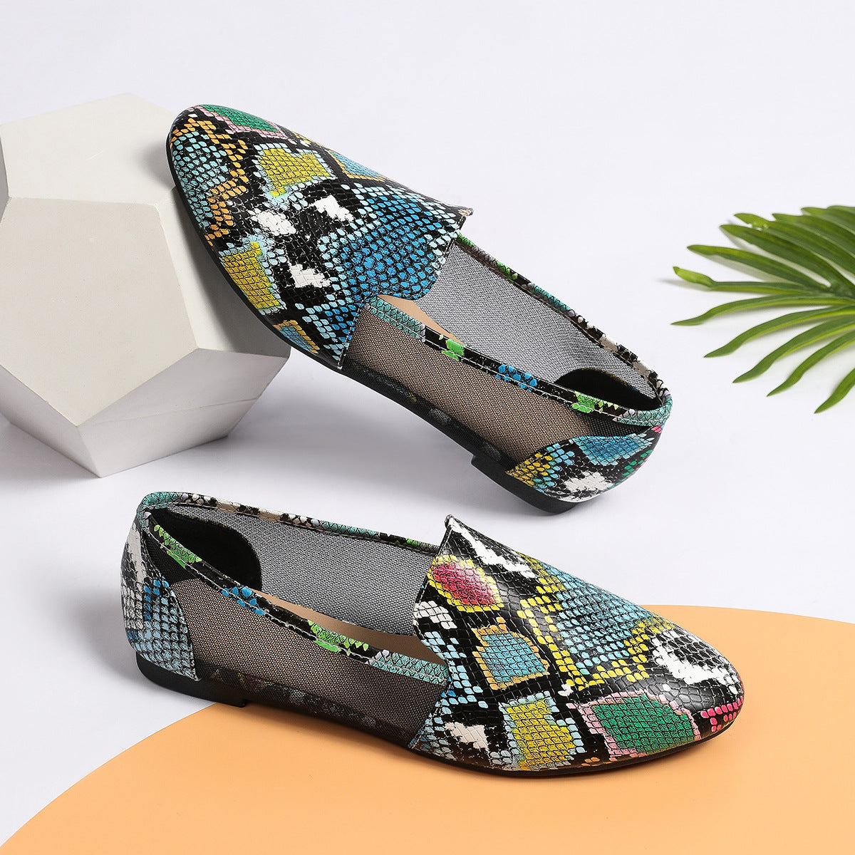 Mala de fondo plana al por mayor zapatos individuales transpirables