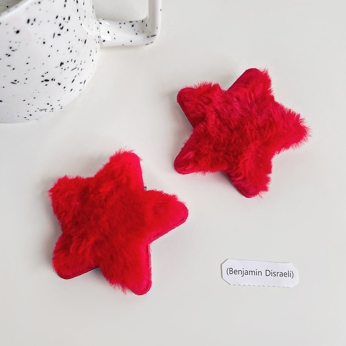 Wholesale New Year Plush Hair Clips