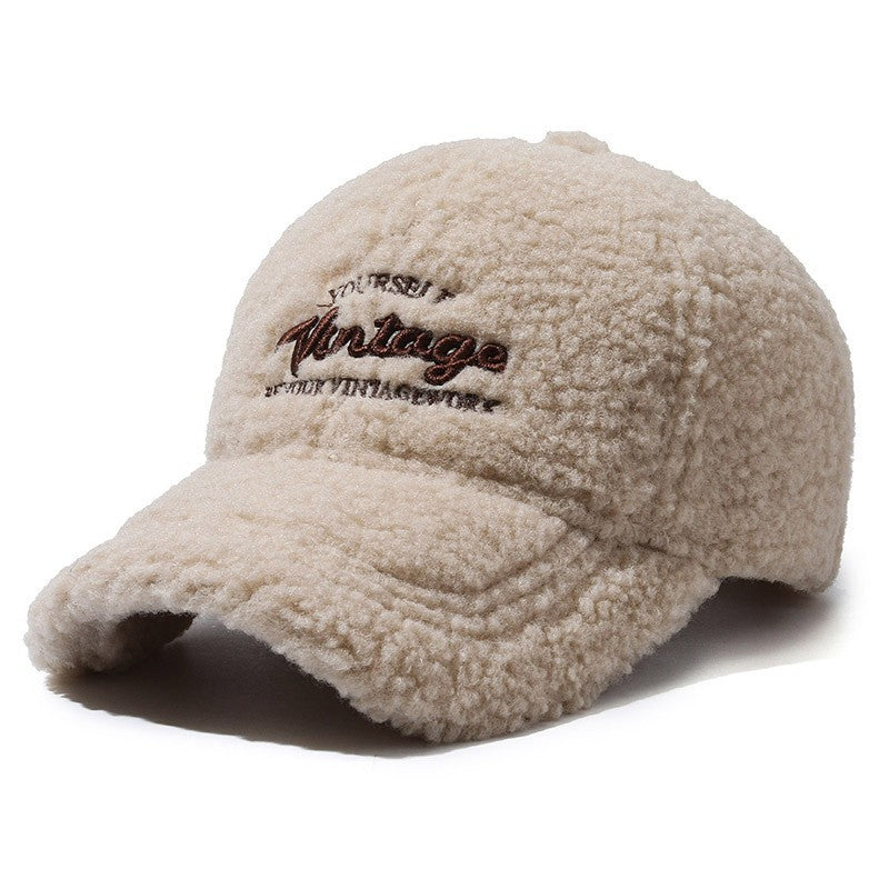 Wholesale Fall/Winter Plush Warm Baseball Cap