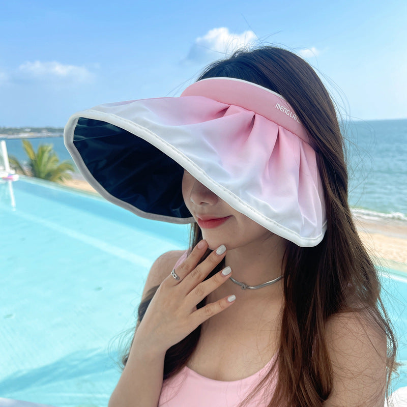 Wholesale Nylon Gradient Blank Hat