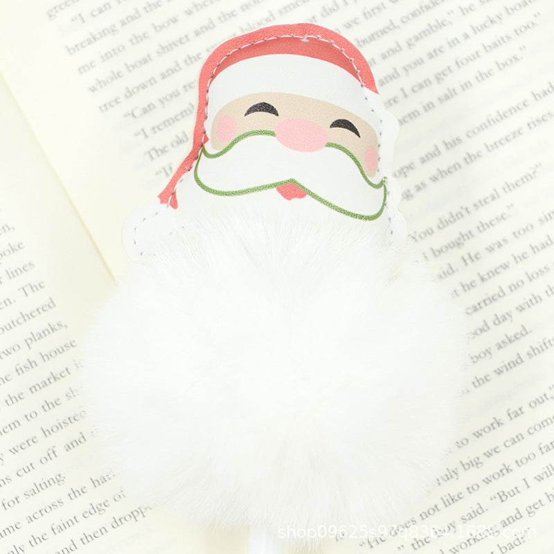 Wholesale Christmas Hair Ball PP Neutral Decompression Pen