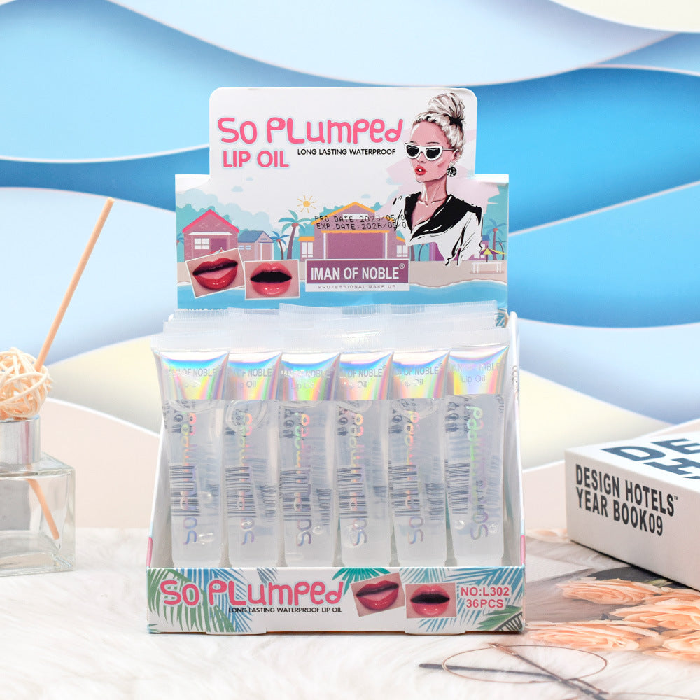 Wholesale 36PCS/PACK Plastic Transparent Moisturizing and Lightening Lip Lines Lip Oil