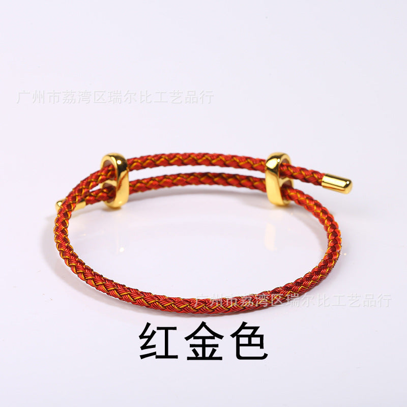 Wholesale Adjustable Steel Wire Bracelet with Figure Buckle