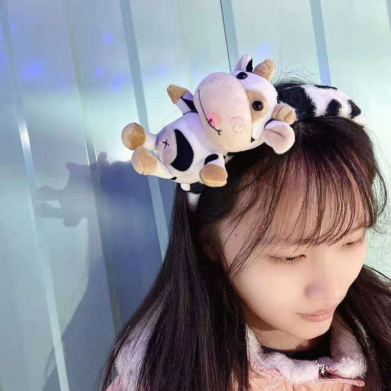 Wholesale Cow Doll Plush Keychain