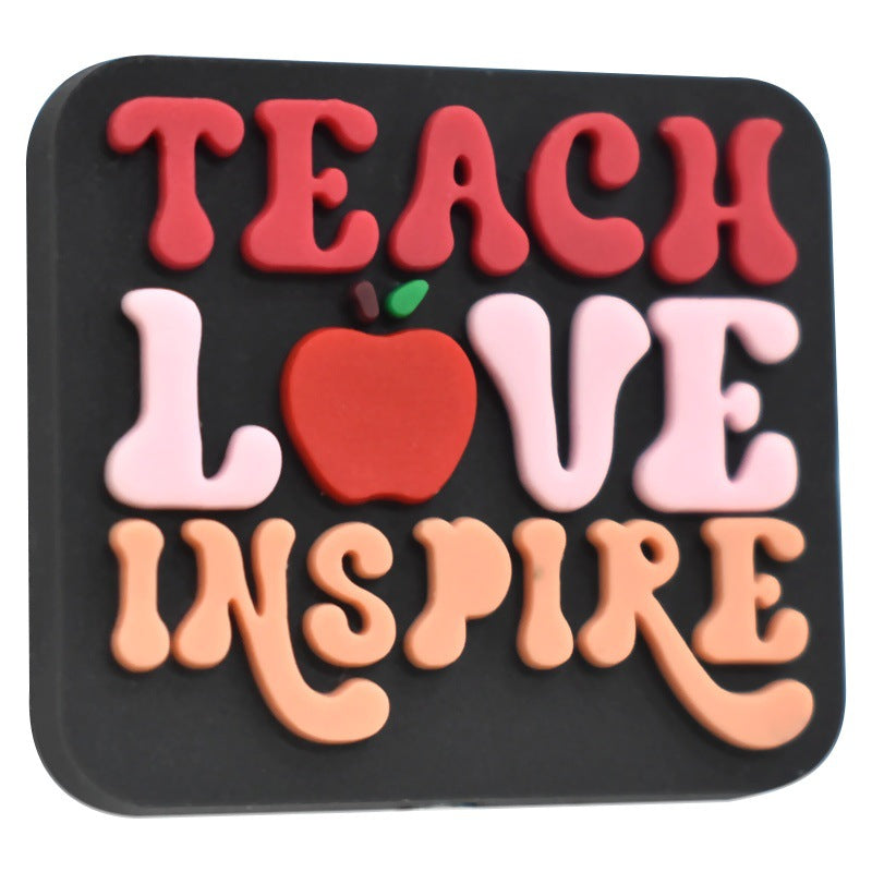 Wholesale Random 100pcs/pack  Back-to-School Series Student Stationery  Focal Beads