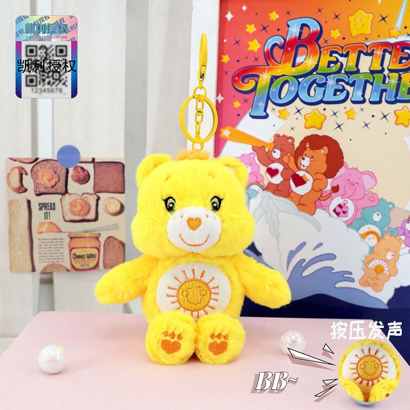 Wholesale   Cute Bear Keychain Plush Toy