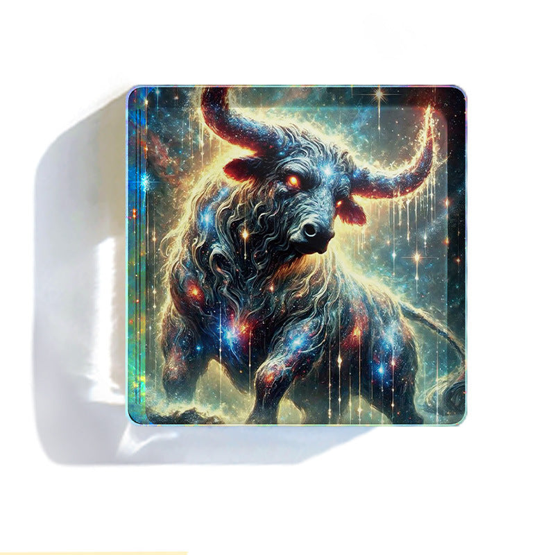 Wholesale Twelve constellations acrylic refrigerator magnets Scorpio