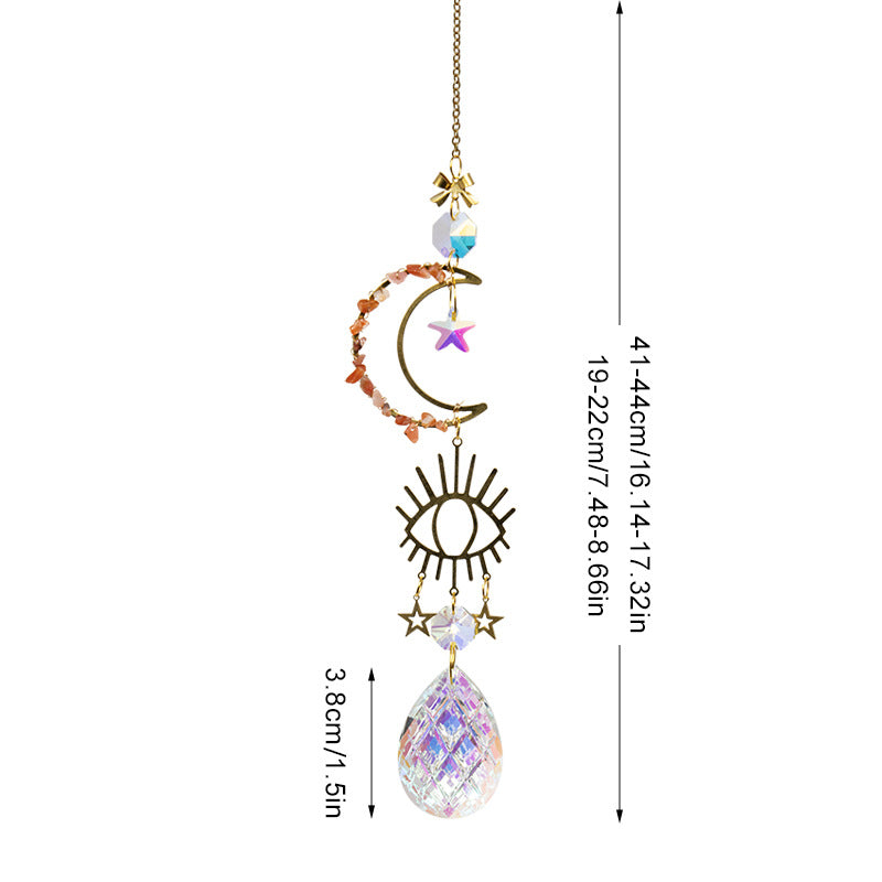 Wholesale Garden Balcony Decoration Crystal Pendant Pendant Sun Catcher