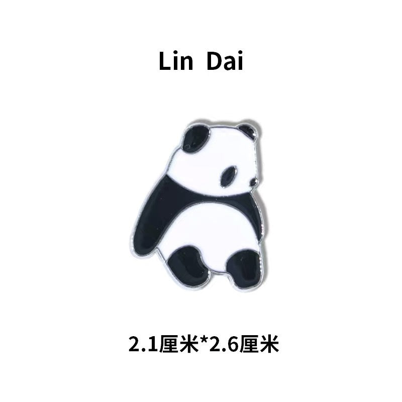 Wholesale Panda plush doll brooch cute Brooch