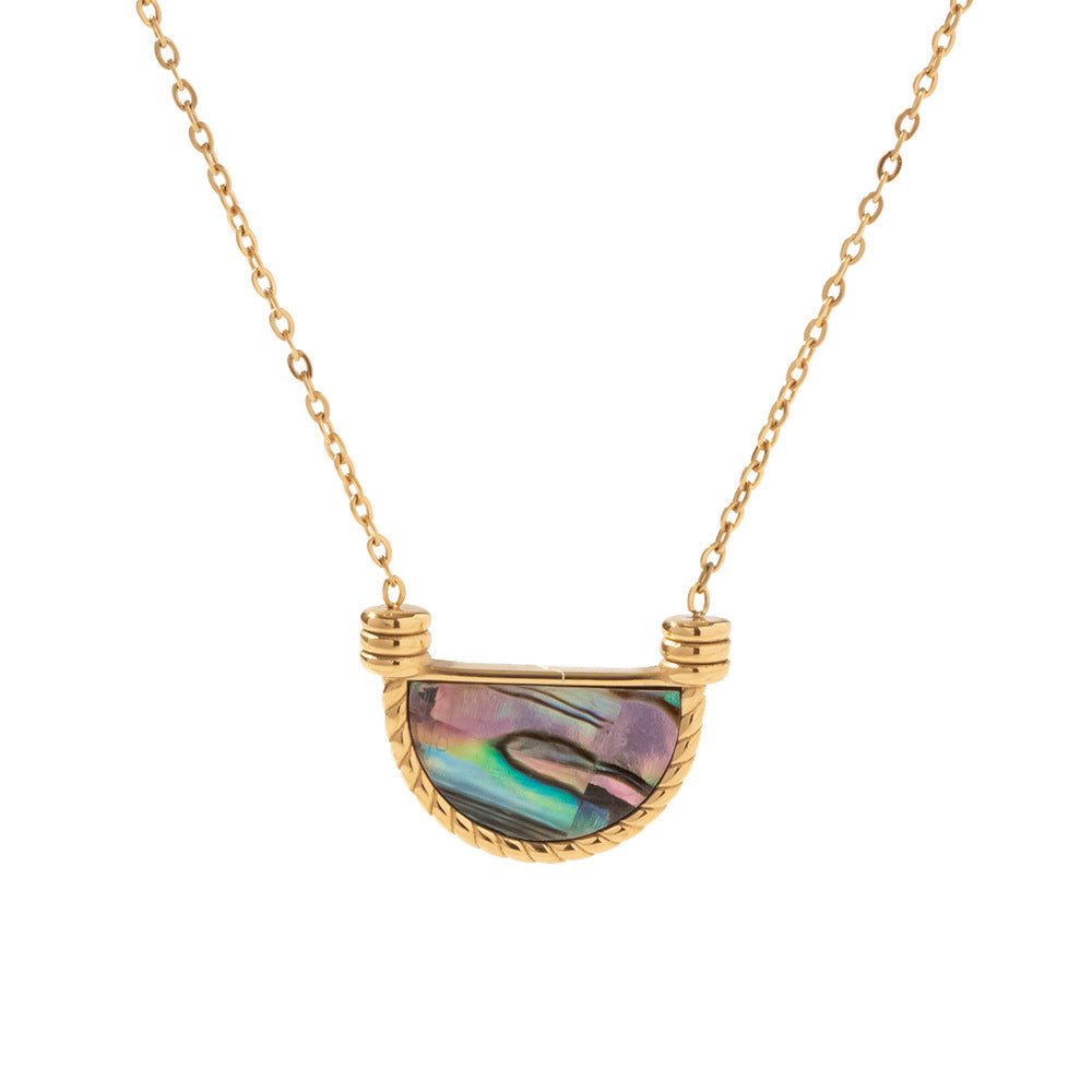 Wholesale 18K gold classic stainless steel necklace