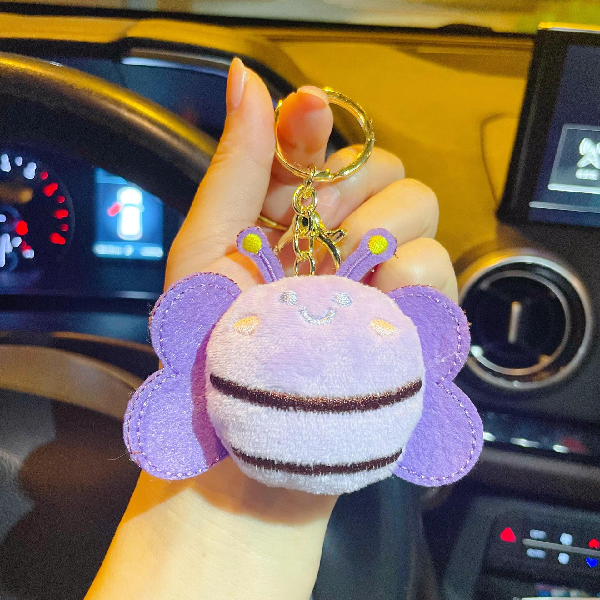 Wholesale Cartoon plush doll keychain