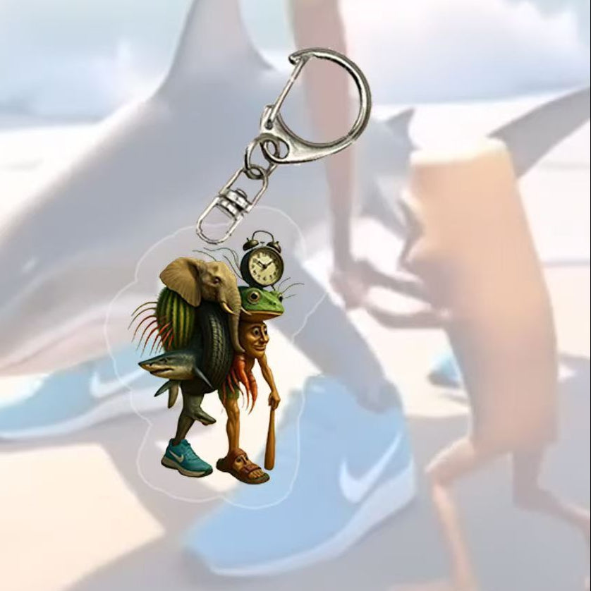 Wholesale Classic of Mountains Acrylic Keychain  Backpack Accessory