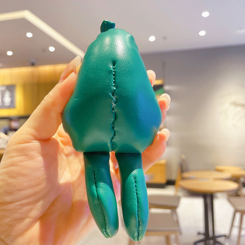 Llavero de aguacate de cuero al por mayor