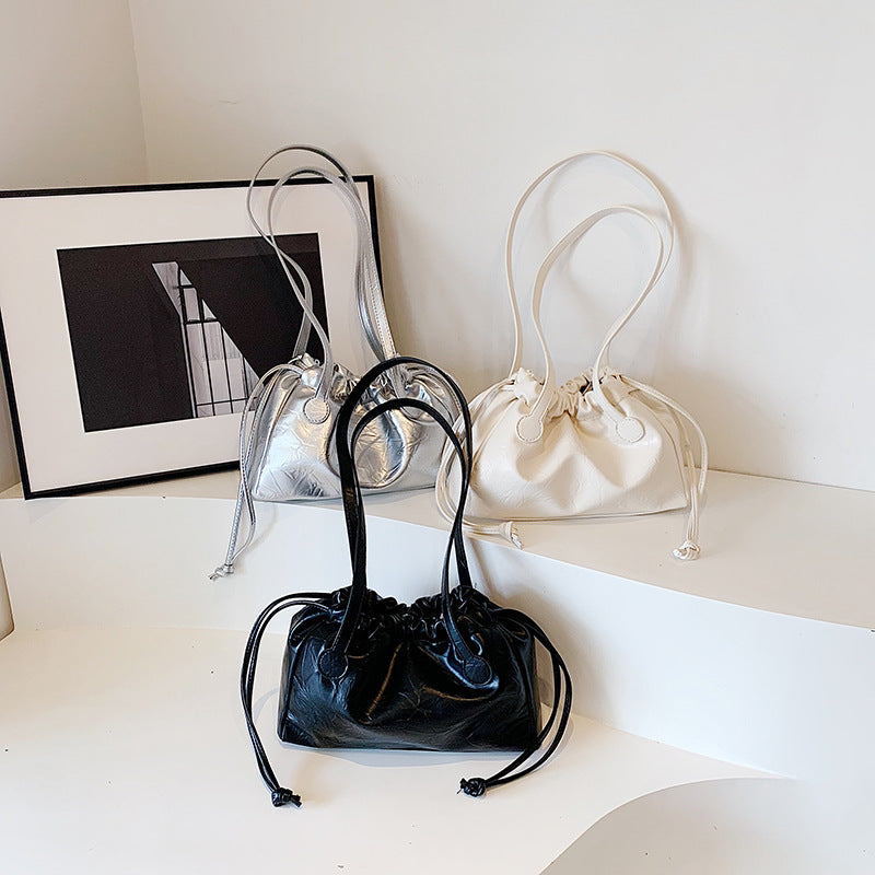 Wholesale Fashion Drawstring Large Capacity Elegant Commuter Handbag