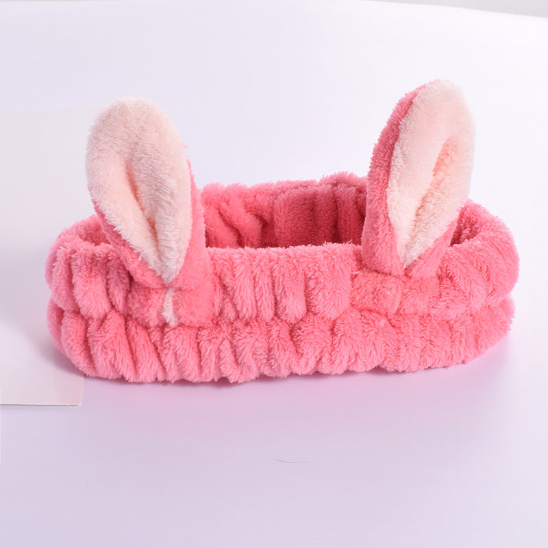 Wholesale Flannel Bunny Ears Headband