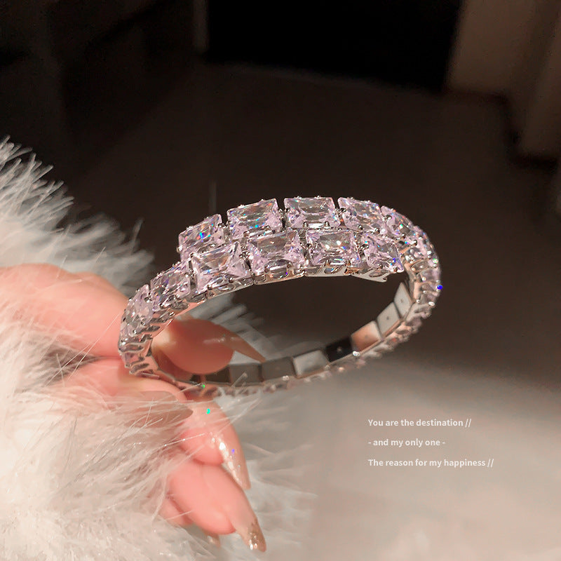 Wholesale Zircon Geometric Bracelet