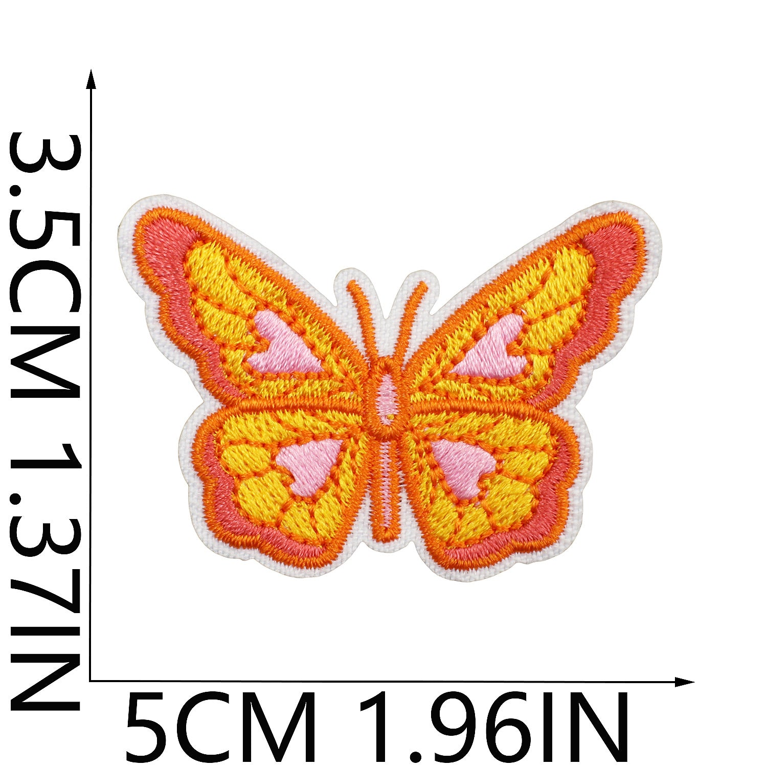 Wholesale Flower Butterfly Car Embroidery DIY Patches