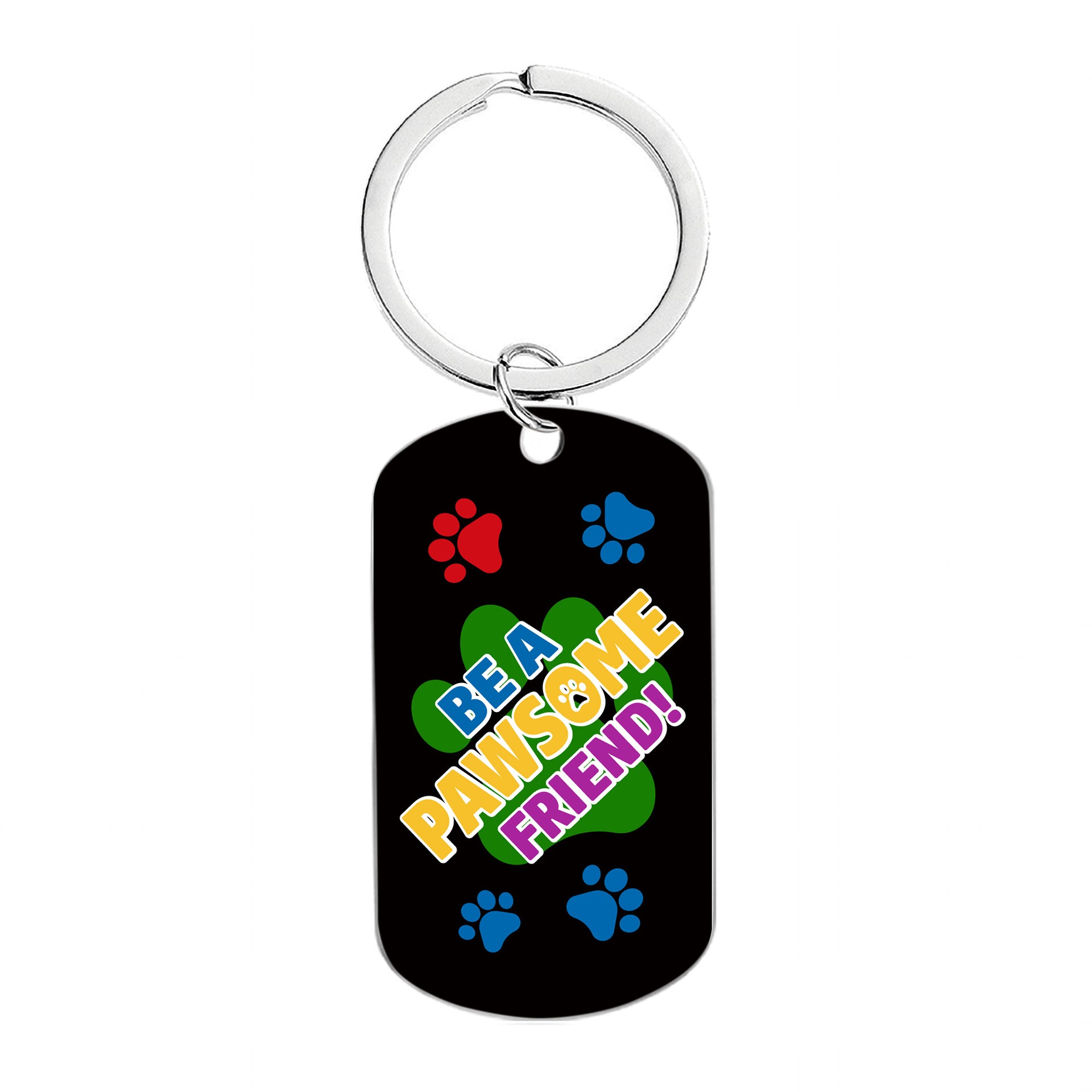 Wholesale Pet Exchange Meeting Interactive Meeting Venue Decoration Metal Key Chain