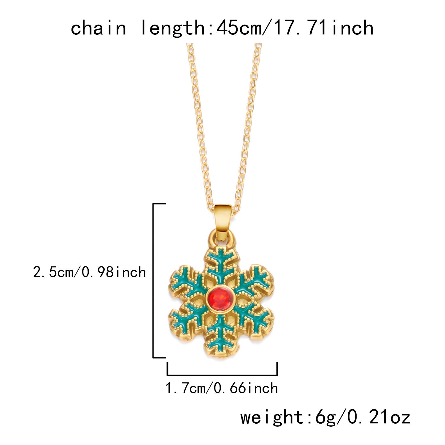 Wholesale Christmas Dopamine Colored Necklace