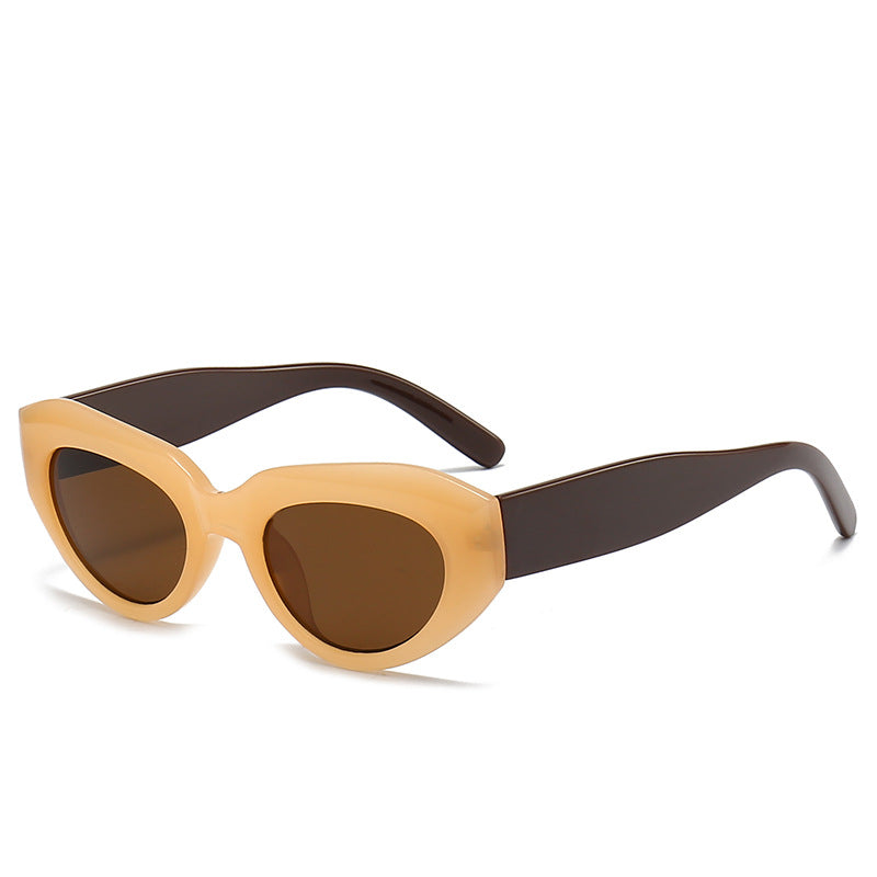 Wholesale of New Small Frame Color Sunglasses