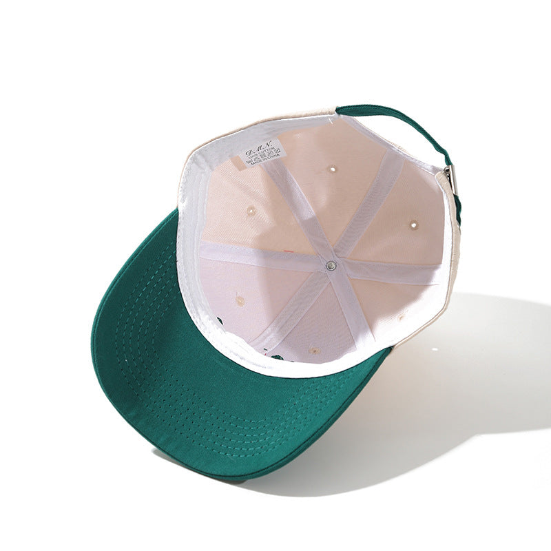 Wholesale Love Embroidered Hard Top Baseball Cap Valentine's Day All-match Sunshade Cap