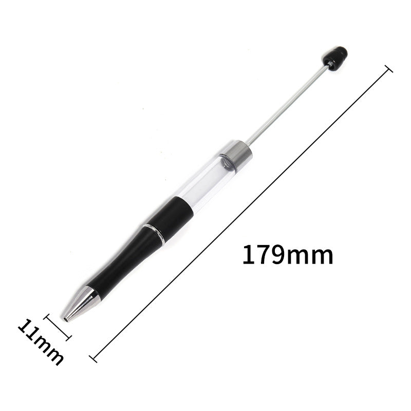 Wholesale 10pcs Creative DIY Tube Multi Color Fillable Plastic Ballpoint Pen