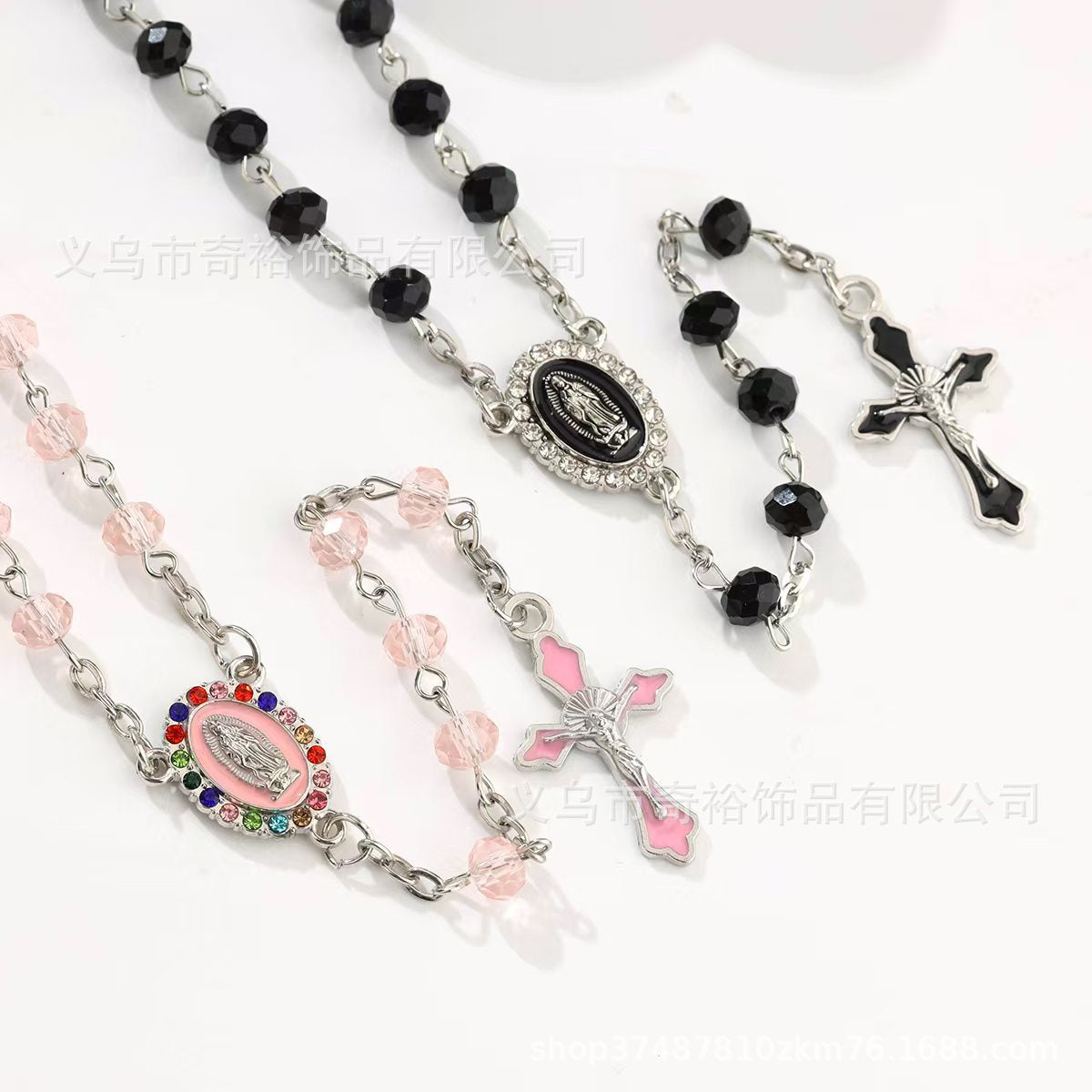 Wholesale  cross necklace sweet beauty necklace