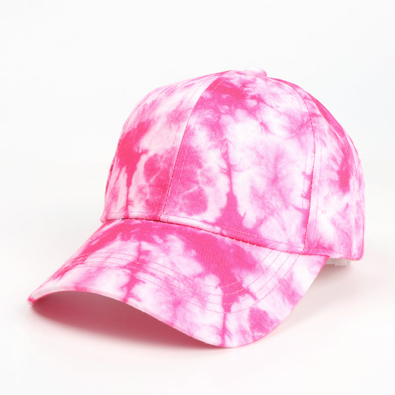 Wholesale Cotton New Tie-dye Personality 3D Printing Pattern Baseball Cap