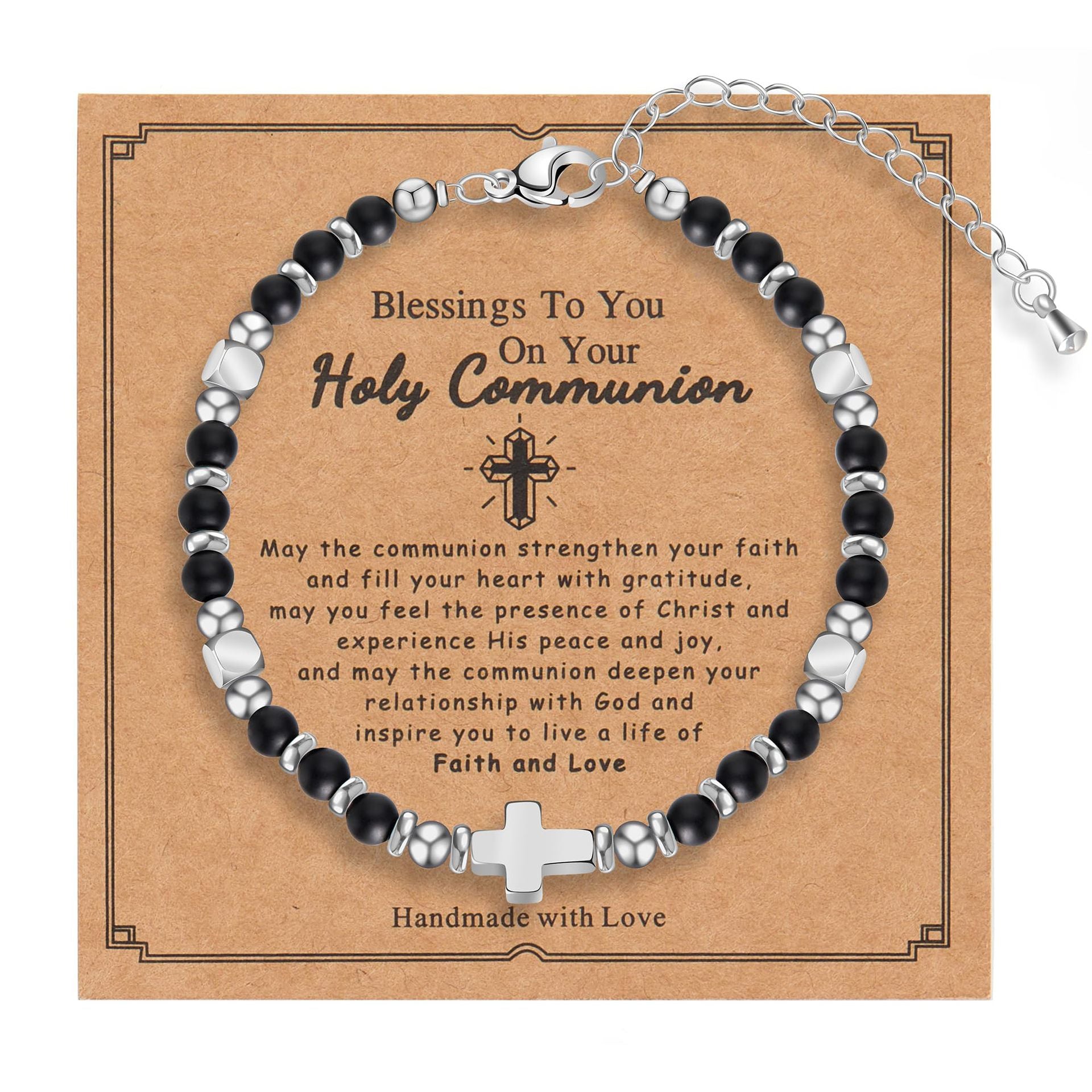 Wholesale  Easter Gift Pink Crystal Chain Cross Bracelet