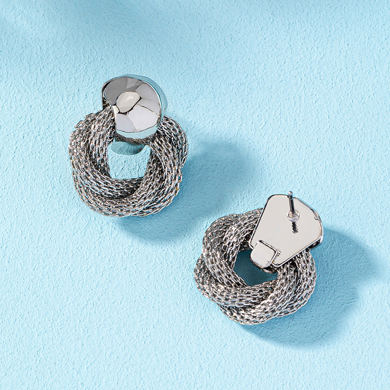 Wholesale Vintage Simple Metal Earrings