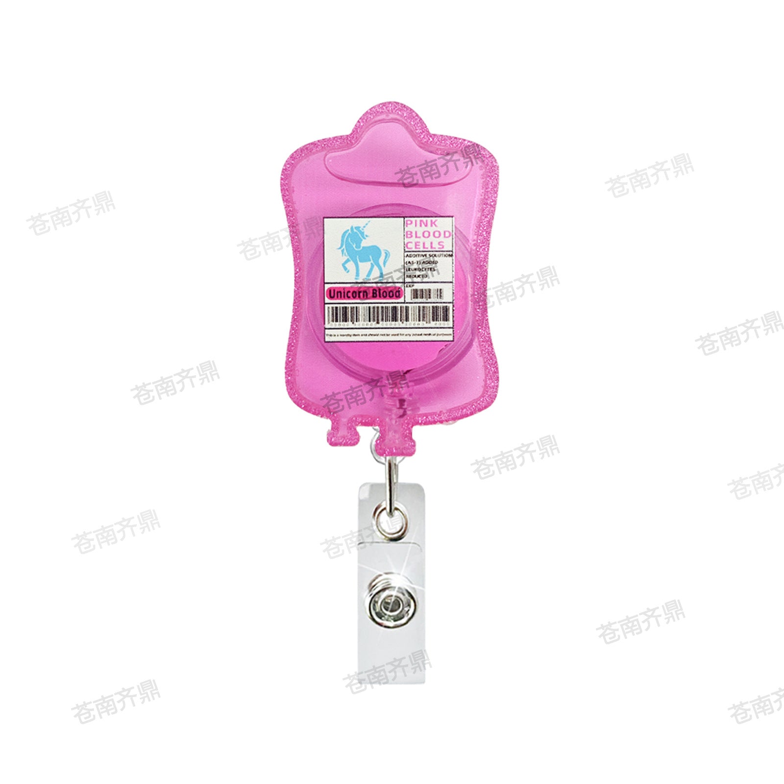 Wholesale Oil flow medicine bag medical acrylic badge reels