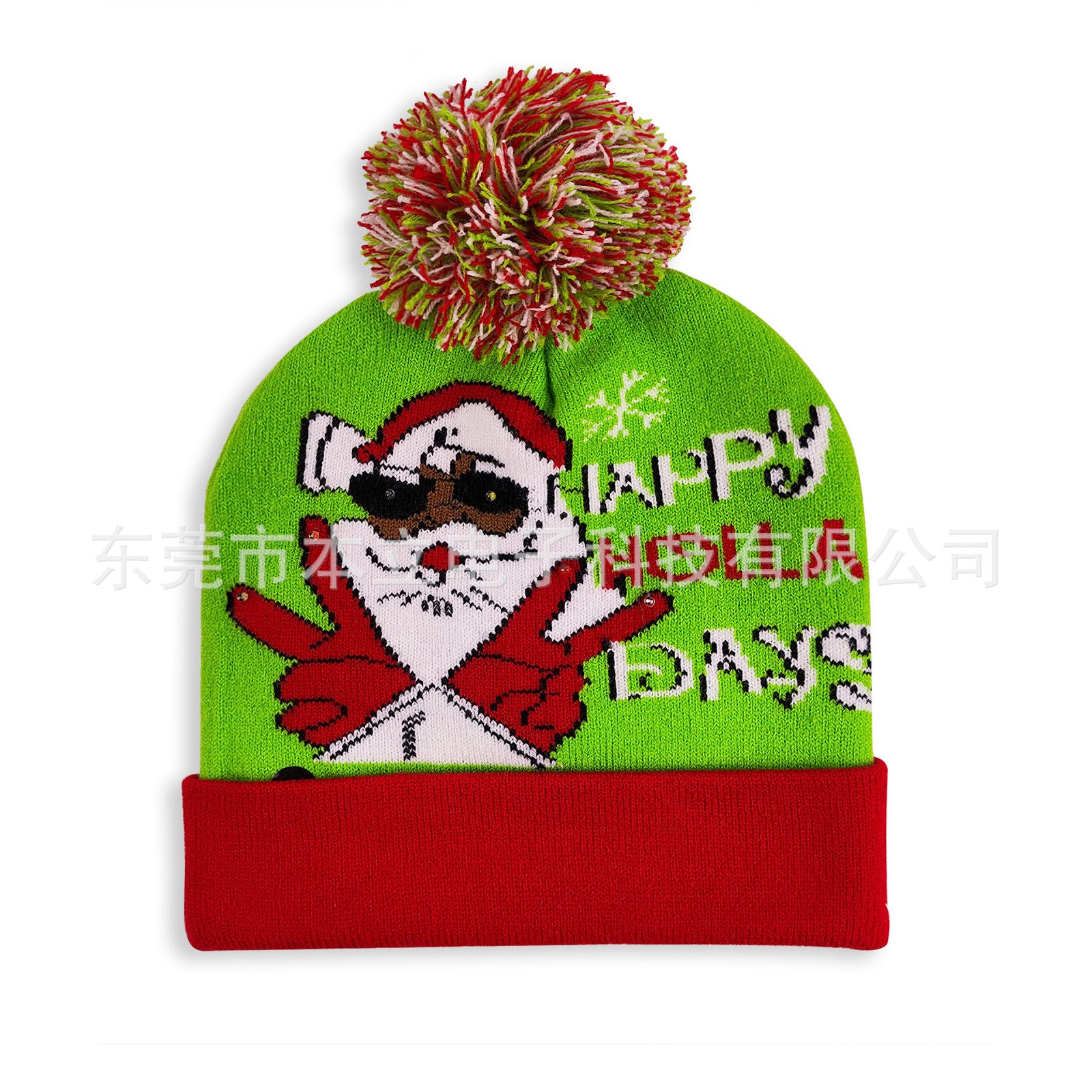 Wholesale  10pcs Winter Knitted Hat  Christmas Party Led Light Hat special