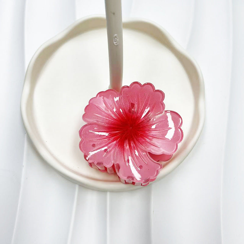 Wholesale Curly Flower Women's Fashion High-end Women's Shark Clip Hair Accessories