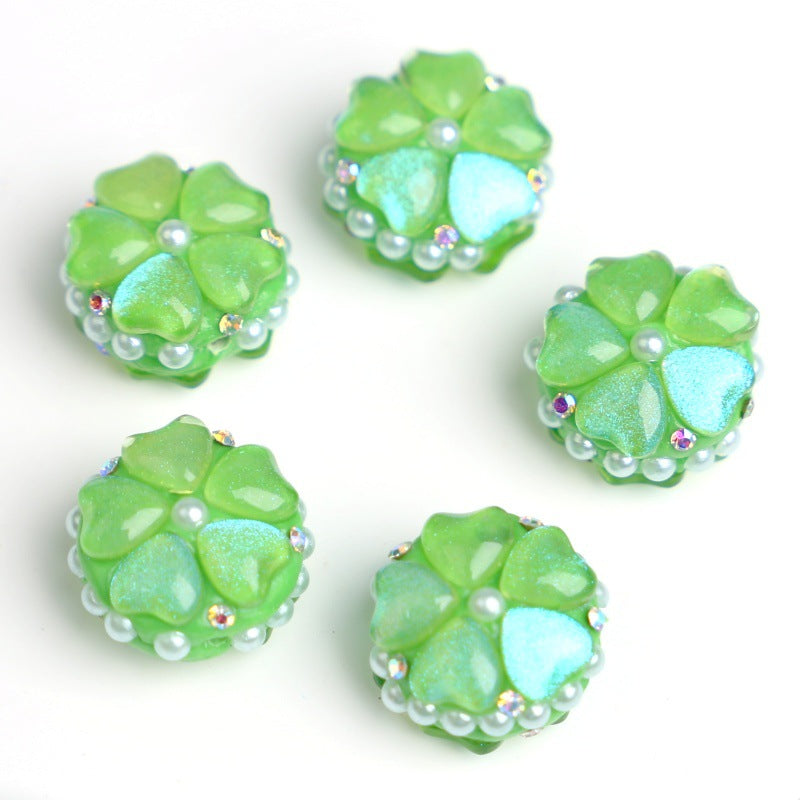 Wholesale 5PCS Crown Opal Tassel Nepalese Perforated Beads