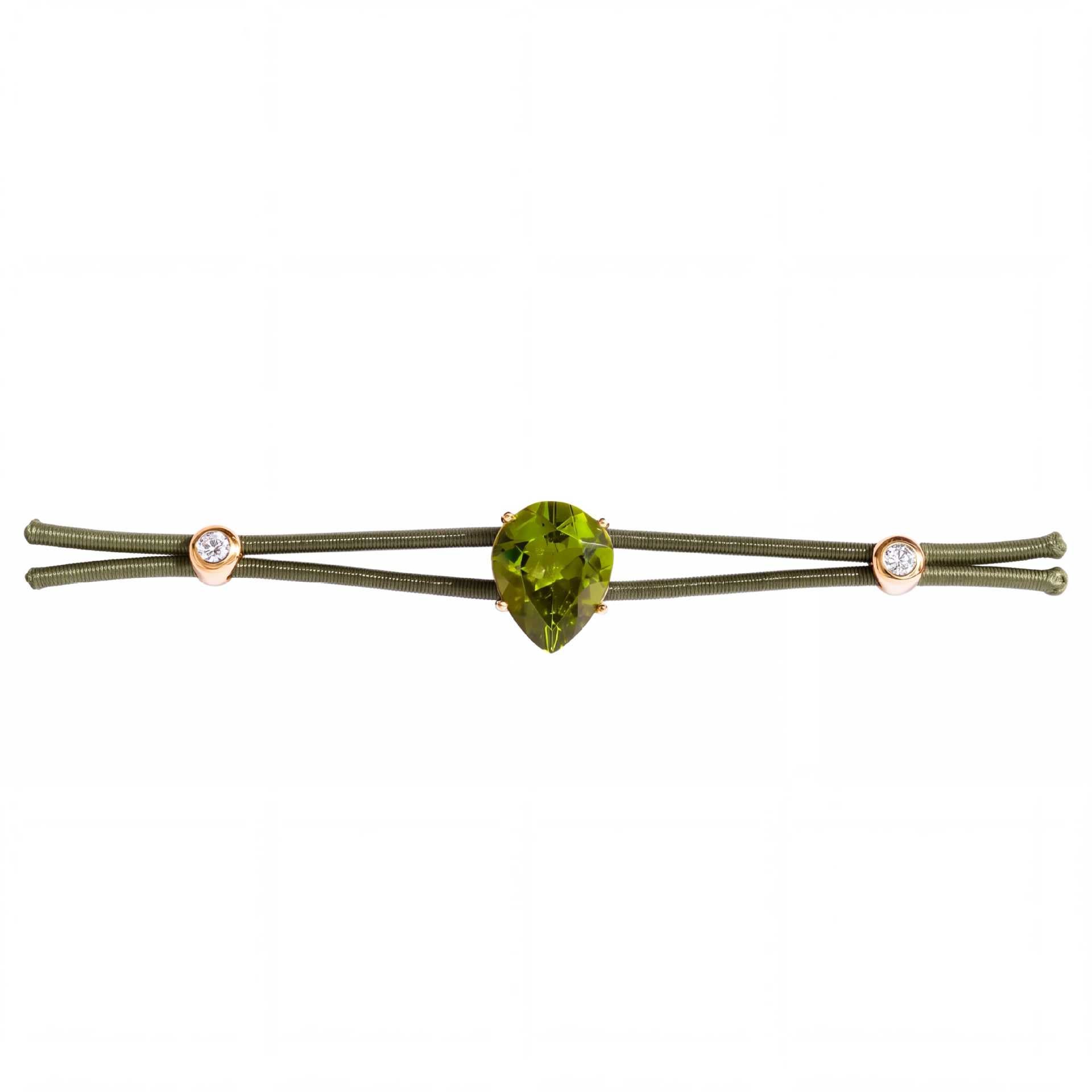 Wholesale Geometric Crystal Double Strand Elastic Bracelet For Women Everyday Fashion Accessory