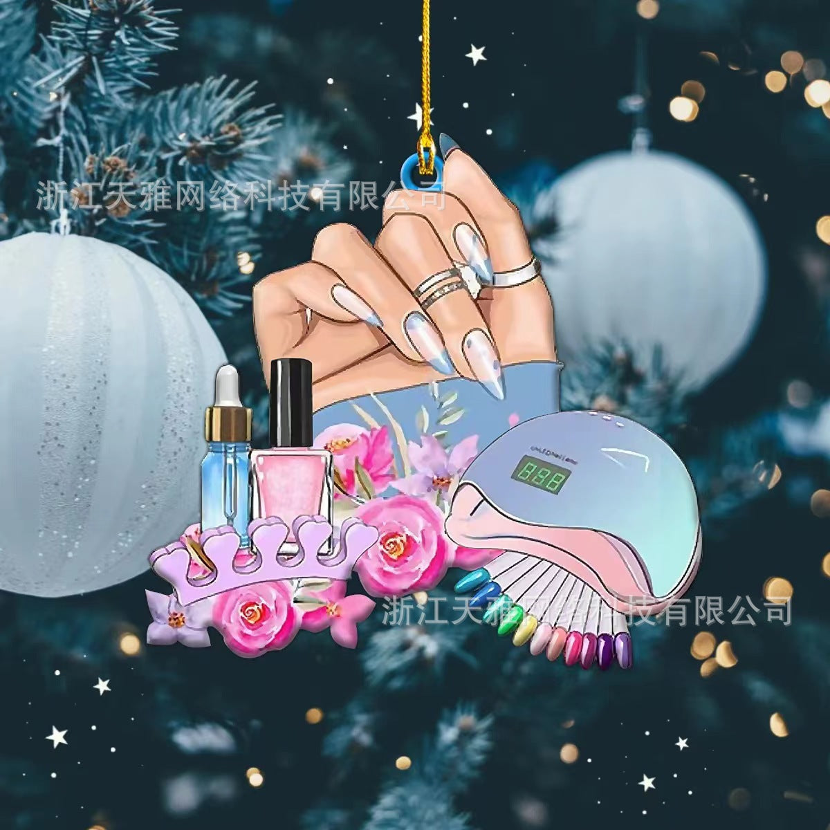 Wholesale Acrylic Women's Cosmetics Series Car